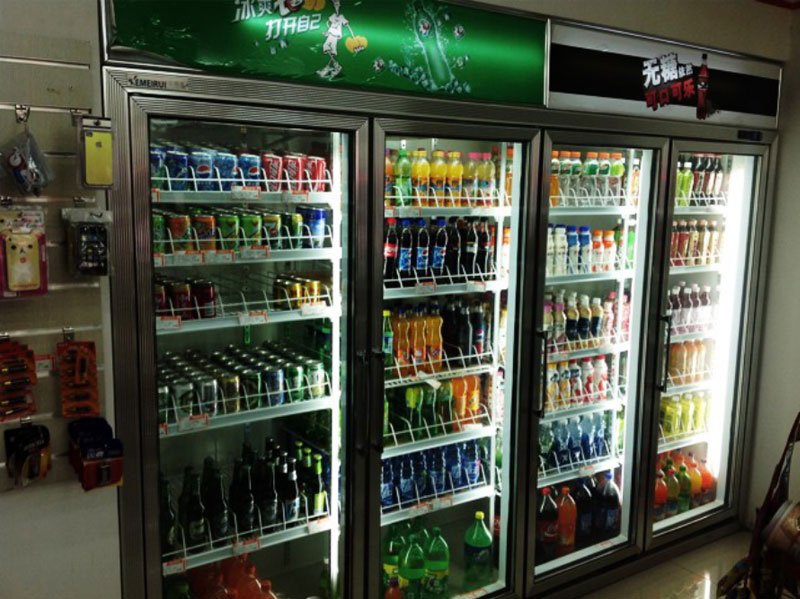飲料柜玻璃門